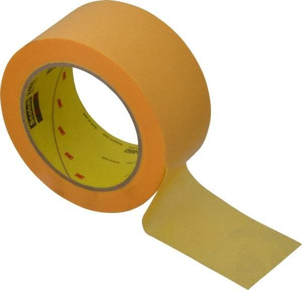 3M - 2" Wide x 60 Yd Long Bronze Paper Masking Tape - Series 2460, 3.3 mil Thick, 17 In/Lb Tensile Strength - Caliber Tooling