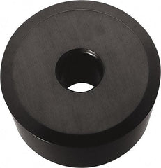 Kyocera - RCMA106 Grade A66N Ceramic Turning Insert - TiN Finish, Round, 1-1/4" Inscr Circle, 3/8" Thick - Caliber Tooling