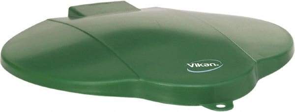 Vikan - 3 Gal Polypropylene Pail Lid - Green, For Use with 5687 - Caliber Tooling