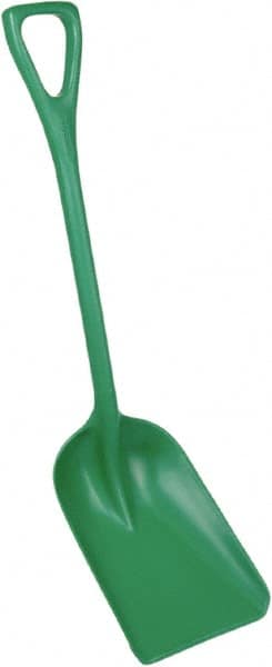 Remco - 14-1/2" High Square Plastic Shovel - 24-5/8" Long D-Grip Handle - Caliber Tooling