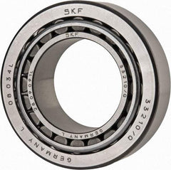 SKF - 50mm Bore Diam, 90mm OD, 32mm Wide, Tapered Roller Bearing - 114,000 N Dynamic Load Capacity, 160,000 N Static Load Capacity - Caliber Tooling