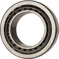 SKF - 65mm Bore Diam, 110mm OD, 34mm Wide, Tapered Roller Bearing - 142,000 N Dynamic Load Capacity, 208,000 N Static Load Capacity - Caliber Tooling