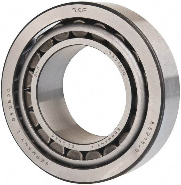 SKF - 65mm Bore Diam, 120mm OD, 41mm Wide, Tapered Roller Bearing - 194,000 N Dynamic Load Capacity, 270,000 N Static Load Capacity - Caliber Tooling