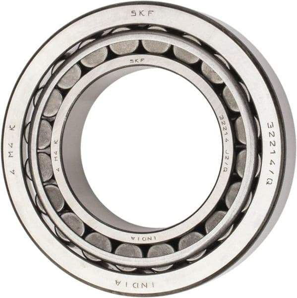 SKF - 70mm Bore Diam, 125mm OD, 33.25mm Wide, Tapered Roller Bearing - 157,000 N Dynamic Load Capacity, 208,000 N Static Load Capacity - Caliber Tooling