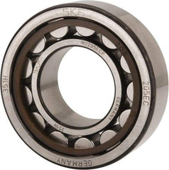 SKF - 25mm Bore Diam, 52mm Outside Diam, 15mm Wide Cylindrical Roller Bearing - 28,600 N Dynamic Capacity, 27,000 Lbs. Static Capacity - Caliber Tooling