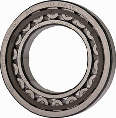 SKF - 75mm Bore Diam, 130mm Outside Diam, 25mm Wide Cylindrical Roller Bearing - 130,000 N Dynamic Capacity, 156,000 Lbs. Static Capacity - Caliber Tooling