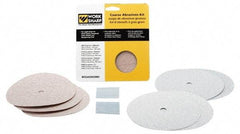 Work Sharp - 6 Inch Outside Diameter 9 Piece Abrasives Kit - P80, P120, P220, P400 Grit, Work Sharp 2000 and 3000 Machine Compatible - Caliber Tooling