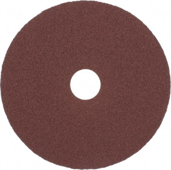 3M - 5" Diam 7/8" Hole 60 Grit Fiber Disc - Medium Grade, Ceramic, 12,000 Max RPM, Series 988C - Caliber Tooling