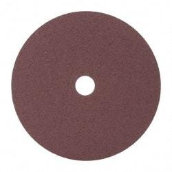 3M - 7" Diam 7/8" Hole 50 Grit Fiber Disc - Coarse Grade, Ceramic, 8,600 Max RPM, Series 988C - Caliber Tooling