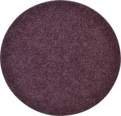 3M - 7" Coarse Grade Ceramic Deburring Disc - Quick Change Connection, Maroon, 8,600 Max RPM - Caliber Tooling