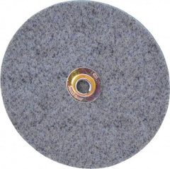 3M - 7" Coarse Grade Ceramic Deburring Disc - Quick Change Connection, Blue, 8,600 Max RPM - Caliber Tooling