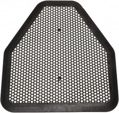 Ability One - Disposable Urinal Mat - Black, Apple Scented - Caliber Tooling