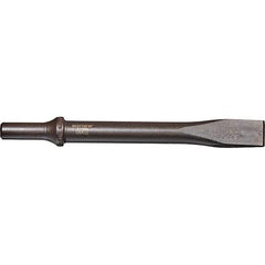 Mayhew - 3/4" Head Width, 7-1/2" OAL, Cold Chisel - Round Drive, Round Shank, Steel - Caliber Tooling