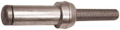 Marson - Button Head Steel Structural Blind Rivet - Steel Mandrel, 0.595" to 0.656" Grip, 0.38" Head Diam, 0.277" to 0.292" Hole Diam, 1/4" Body Diam - Caliber Tooling