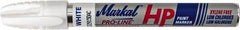 Markal - White Paint Marker - Bullet Medium Tip, Alcohol Base Ink - Caliber Tooling