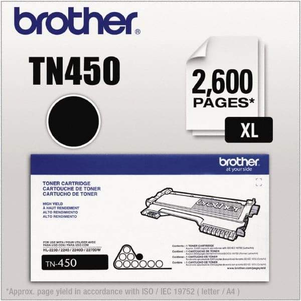 Brother - Black Toner Cartridge - Use with Brother DCP-7055, 7055W, 7060D, 7065DN, HL-2220, 2230, 2240, 2240D, 2270DW, 2275DW, 2280DW, intelliFAX-2840, 2940, MFC-7240, 7360N, 7365DN, 7460DN, 7860DW - Caliber Tooling