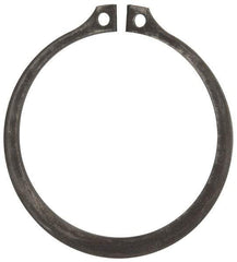 Rotor Clip - 2.239" Groove Diam, 2-3/8" Shaft Diam, Phosphate Steel, Snap External Retaining Rings - 0.086" Groove Width, 0.068" Groove Depth, 0.078" Ring Thickness, Grade 1060-1090 - Caliber Tooling