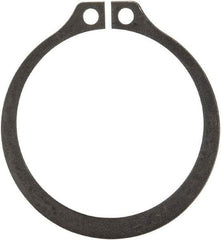 Rotor Clip - 1.65" Groove Diam, 1-3/4" Shaft Diam, Phosphate Steel, Snap External Retaining Rings - 0.068" Groove Width, 0.05" Groove Depth, 0.062" Ring Thickness, Grade 1060-1090 - Caliber Tooling