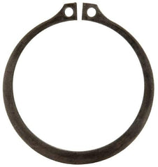 Rotor Clip - 2.12" Groove Diam, 2-1/4" Shaft Diam, Phosphate Steel, Snap External Retaining Rings - 0.086" Groove Width, 0.065" Groove Depth, 0.078" Ring Thickness, Grade 1060-1090 - Caliber Tooling