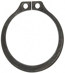 Rotor Clip - 1-13/32" Groove Diam, 1-1/2" Shaft Diam, Phosphate Steel, Snap External Retaining Rings - 0.056" Groove Width, 0.047" Groove Depth, 0.05" Ring Thickness, Grade 1060-1090 - Caliber Tooling