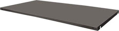 Durham - Gray, Steel, Cabinet Shelf - 57-15/16" Wide x 20-27/32" Deep x 3" High Body - Caliber Tooling