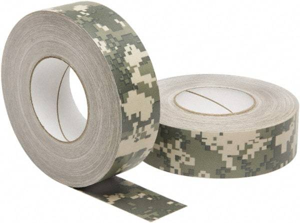 Ability One - 3" x 60 Yds Camouflage Duct Tape - 12 mil, Rubber Adhesive - Caliber Tooling