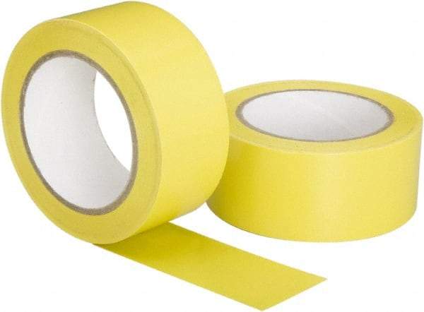 Ability One - Yellow Solid Color Vinyl Tape - 2" Wide x 108' Long, General Traffic - Caliber Tooling