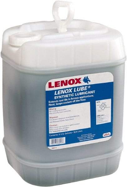 Lenox - Lenox Lube, 5 Gal Pail Sawing Fluid - Synthetic - Caliber Tooling