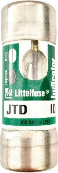 Littelfuse - 300 VDC, 600 VAC, 40 Amp, Time Delay General Purpose Fuse - 2-3/8" OAL, 20 at DC, 200/300 at AC kA Rating, 1-1/16" Diam - Caliber Tooling