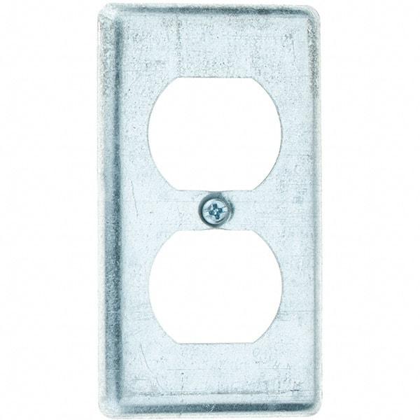 Value Collection - Electrical Outlet Box Steel Box Cover - Caliber Tooling