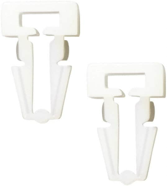 Panduit - Beige, Nylon, Cable Tie Mounting Base - 4.6mm High x 9.6mm Wide Push Barb - Caliber Tooling