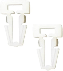 Panduit - Beige, Nylon, Cable Tie Mounting Base - 4.6mm High x 9.6mm Wide Push Barb - Caliber Tooling