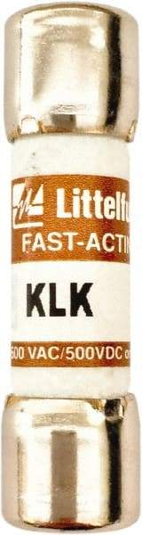 Value Collection - 600 VAC, 25 Amp, Fast-Acting Semiconductor/High Speed Fuse - 1-1/2" OAL, 100 at AC kA Rating, 13/32" Diam - Caliber Tooling