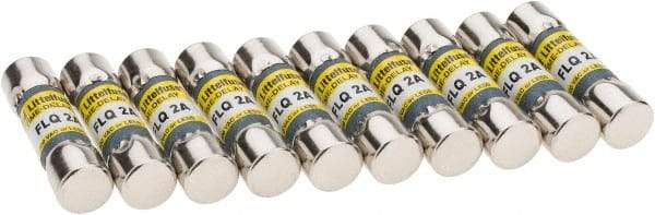 Value Collection - 500 VAC, 2 Amp, Time Delay General Purpose Fuse - 1-1/2" OAL, 13/32" Diam - Caliber Tooling