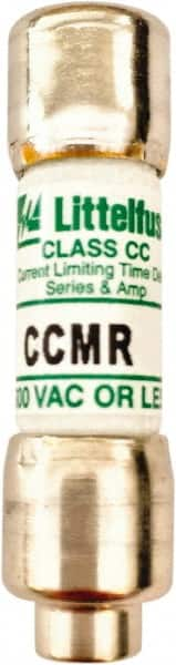 Littelfuse - 500 VDC, 600 VAC, 12 Amp, Time Delay General Purpose Fuse - Fuse Holder Mount, 38.1mm OAL, 20 at DC, 200 (RMS), 300 (Self-Certified) kA Rating, 10.3mm Diam - Caliber Tooling