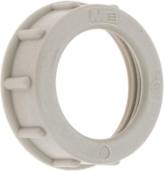 Value Collection - 1" Trade, Plastic Threaded Rigid/Intermediate (IMC) Conduit Bushing - Insulated - Caliber Tooling