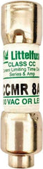 Value Collection - 250 VDC, 600 VAC, 8 Amp, Time Delay General Purpose Fuse - 300 at AC kA Rating - Caliber Tooling