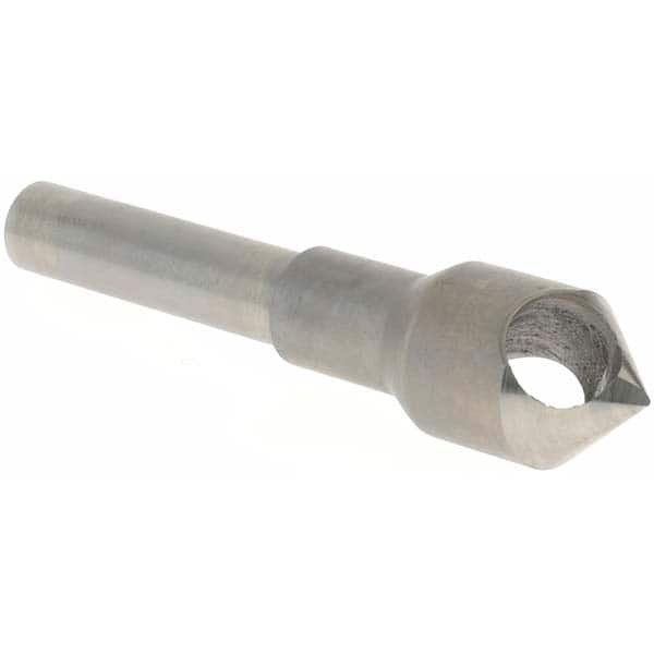 Value Collection - 7/16" Head Diam, 1/4" Shank Diam, 0 Flute 82° High Speed Steel Countersink - Caliber Tooling