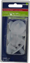 Leviton - White Electrical Outlet Safety Cap - For Use With Electrical Outlets - Caliber Tooling