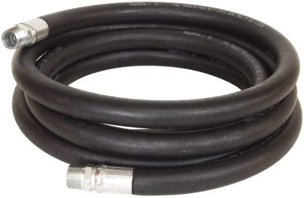 Tuthill - 1" ID x 1" OD x 20' OAL, NPT Petroleum Transfer Hose - -30 to 140°F - Caliber Tooling