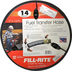 Tuthill - 1" ID x 1.45" OD x 14' OAL, NPT Petroleum Transfer Hose - -30 to 140°F - Caliber Tooling