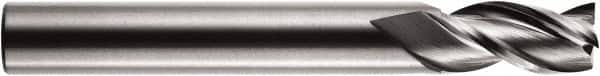 RobbJack - 12mm, 26mm LOC, 12mm Shank Diam, 83mm OAL, 3 Flute, Solid Carbide Square End Mill - Single End, Diamond-Like Carbon (DLC) Finish, Spiral Flute, 35° Helix, Centercutting, Right Hand Cut, Right Hand Flute, Series MA1 - Caliber Tooling