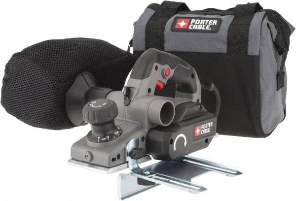 Porter-Cable - 120 Volt, 6 Amp, 16,500 RPM, Handheld Planer Kit - 5/64 Inch Depth of Cut, 3-1/4 Inch Wide, 0.47 Inch Depth Capacity - Caliber Tooling