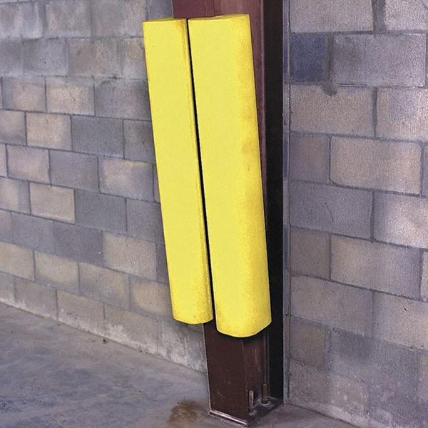 UltraTech - 42" Long, Polyethylene Corner Protector - Yellow - Caliber Tooling