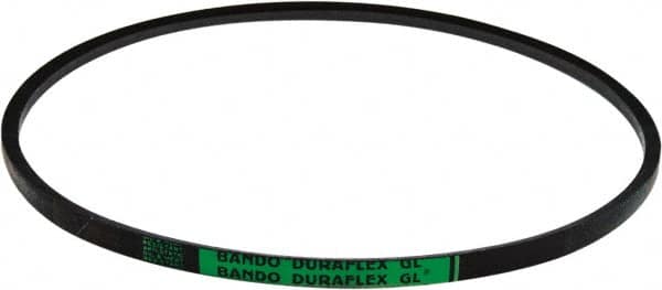 Bando - Section 5L, 21/32" Wide, 99" Outside Length, V-Belt - Black, Duraflex, No. 5L990 - Caliber Tooling