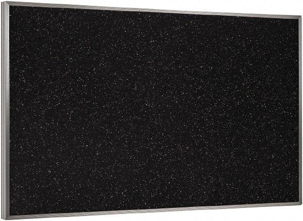 Ghent - 46-1/2" Wide x 36" High Open Cork Bulletin Board - Rubber, Confetti (Color) - Caliber Tooling