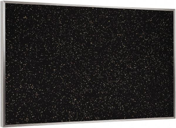 Ghent - 36" Wide x 24" High Open Cork Bulletin Board - Rubber, Tan Speckled - Caliber Tooling