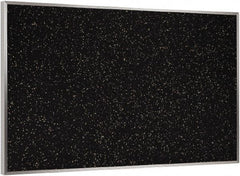 Ghent - 72-1/2" Wide x 48-1/2" High Open Cork Bulletin Board - Rubber, Tan Speckled - Caliber Tooling