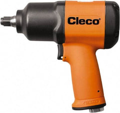 Cleco - 1" Drive, 5,500 RPM, 1,300 Ft/Lb Torque Impact Wrench - Pistol Grip Handle, 1,000 IPM, 40.5 CFM, 90 psi, 1/4" NPT Inlet - Caliber Tooling