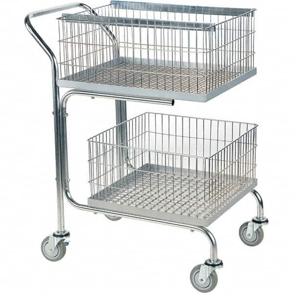 Vestil - 600 Lb Capacity, 18" Wide x 29" Long x 39" High Cart - Steel - Caliber Tooling